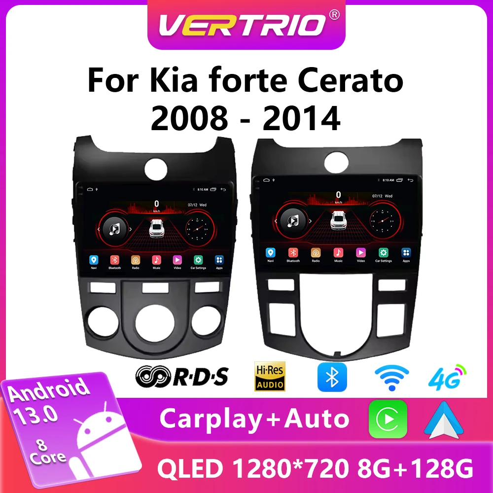 Car Radio Android Auto Carplay Screen For KIA Forte Cerato 2008 2009 2010 2012 2013 2014 Autoradio Intelligent Systems GPS Navi
Car Radio Android Auto Carplay Screen For KIA Forte Cerato 2008 2009 2010 2012 2013 2014 Autoradio Intelligent Systems GPS Navi