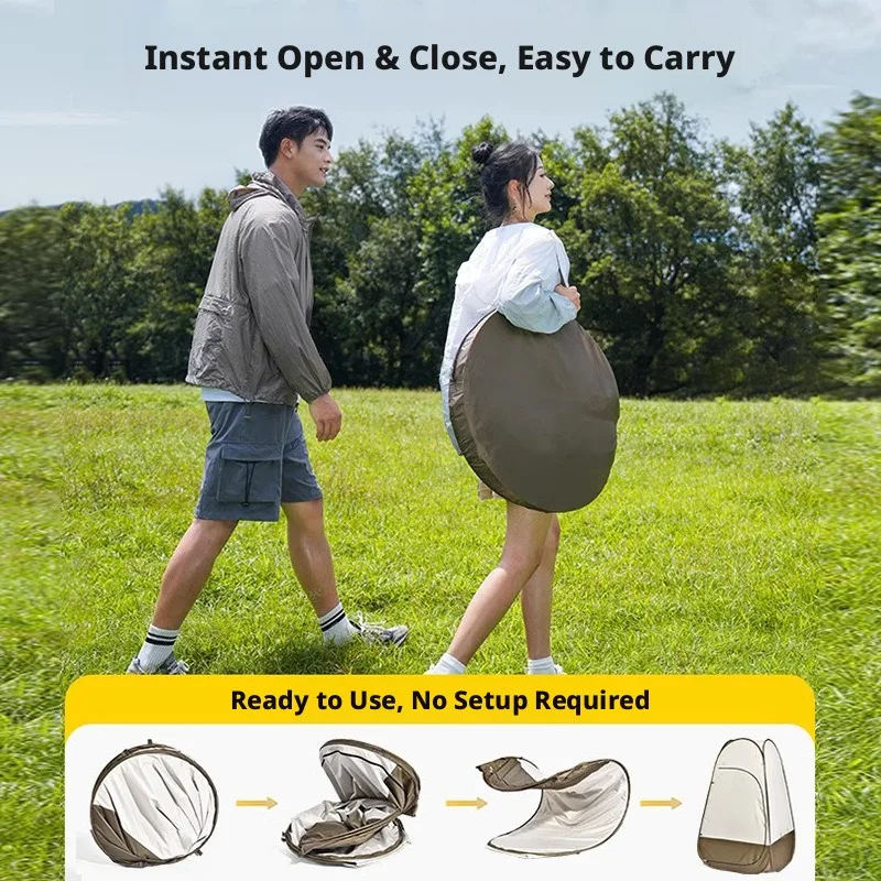 Portable Outdoor Shower Tent Camping Changing Room with Privacy for Hiking Beach
Portable Outdoor Shower Tent Camping Changing Room with Privacy for Hiking Beach