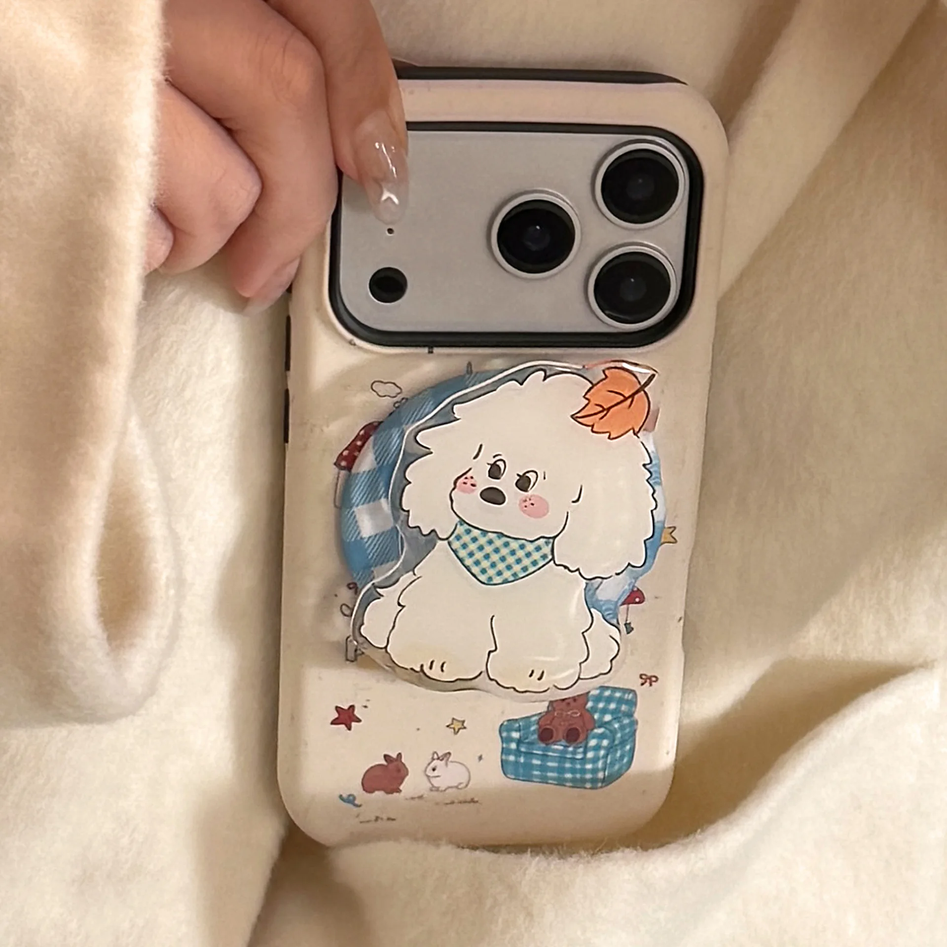 Серия Fun Illustration, собака кленового листа с держателем, магнитный чехол для телефона для iPhone 17, 16, 15, 14, 13, 12 Pro Max Plus Air
Серия Fun Illustration, собака кленового листа с держателем, магнитный чехол для телефона для iPhone 17, 16, 15, 14, 13, 12 Pro Max Plus Air