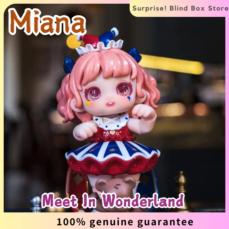 Miana Meet In Wonderland Series слепая коробка, экшн-фигурки, модель игрушки, креативная кукла, украшение для рабочего стола, загадочная коробка, подарок на Хэллоуин
Miana Meet In Wonderland Series слепая коробка, экшн-фигурки, модель игрушки, креативная кукла, украшение для рабочего стола, загадочная коробка, подарок на Хэллоуин