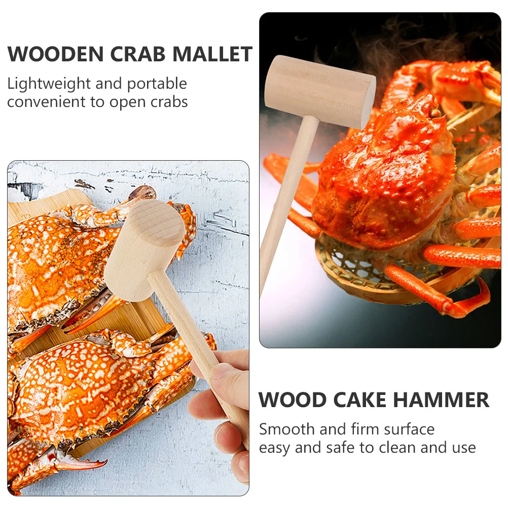 15 Pcs Small Hammer Crab Mallets Hammers Mini Cake Lobster Cracking Tools Gavel Child
15 Pcs Small Hammer Crab Mallets Hammers Mini Cake Lobster Cracking Tools Gavel Child
