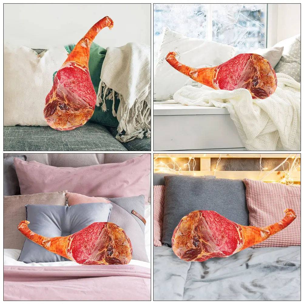 Ham Shaped Pillow Soft Hugging Cushion for Sofa Bed Office Decor Fun Food Simulation Support Nap Body Pillow Stuffed
Ham Shaped Pillow Soft Hugging Cushion for Sofa Bed Office Decor Fun Food Simulation Support Nap Body Pillow Stuffed