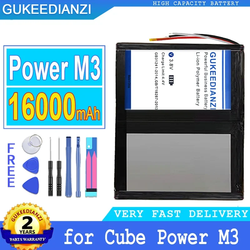 16000mAh For Alldocube Cube Power M3 Tablet PC M3 3 Wires Good Low-Temperature Performance Tablet Battery
16000mAh For Alldocube Cube Power M3 Tablet PC M3 3 Wires Good Low-Temperature Performance Tablet Battery