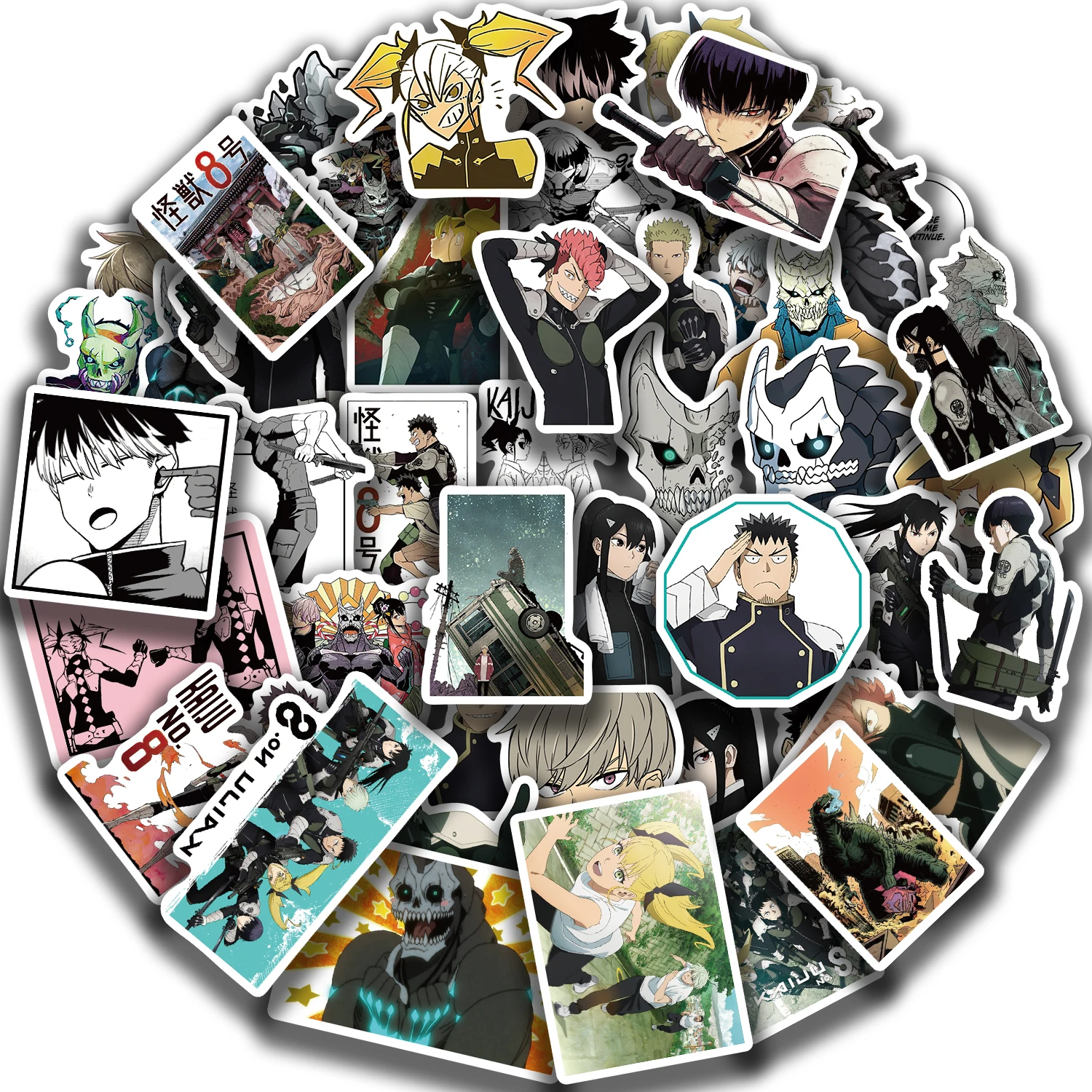 50pcs Kaiju No. 8 Cartoon Graffiti Sticker Cool Anime Decals DIY Suitcase Skateboard Refrigerator Notebook Waterproof Sticker
50pcs Kaiju No. 8 Cartoon Graffiti Sticker Cool Anime Decals DIY Suitcase Skateboard Refrigerator Notebook Waterproof Sticker