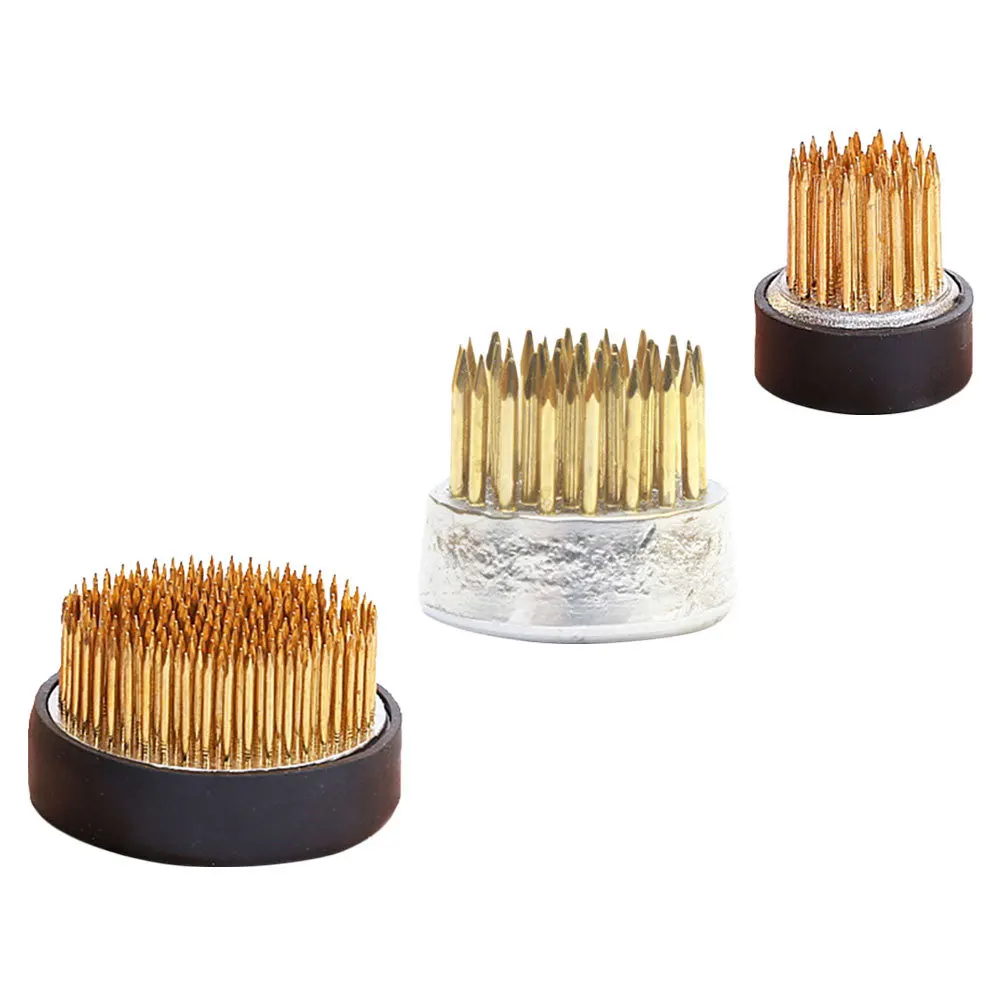 3Pcs Flower Arrangement Copper Needle Holder Durable Floral Fixation Tool for Professional Flower Art Floral Arrangement Holder
3Pcs Flower Arrangement Copper Needle Holder Durable Floral Fixation Tool for Professional Flower Art Floral Arrangement Holder