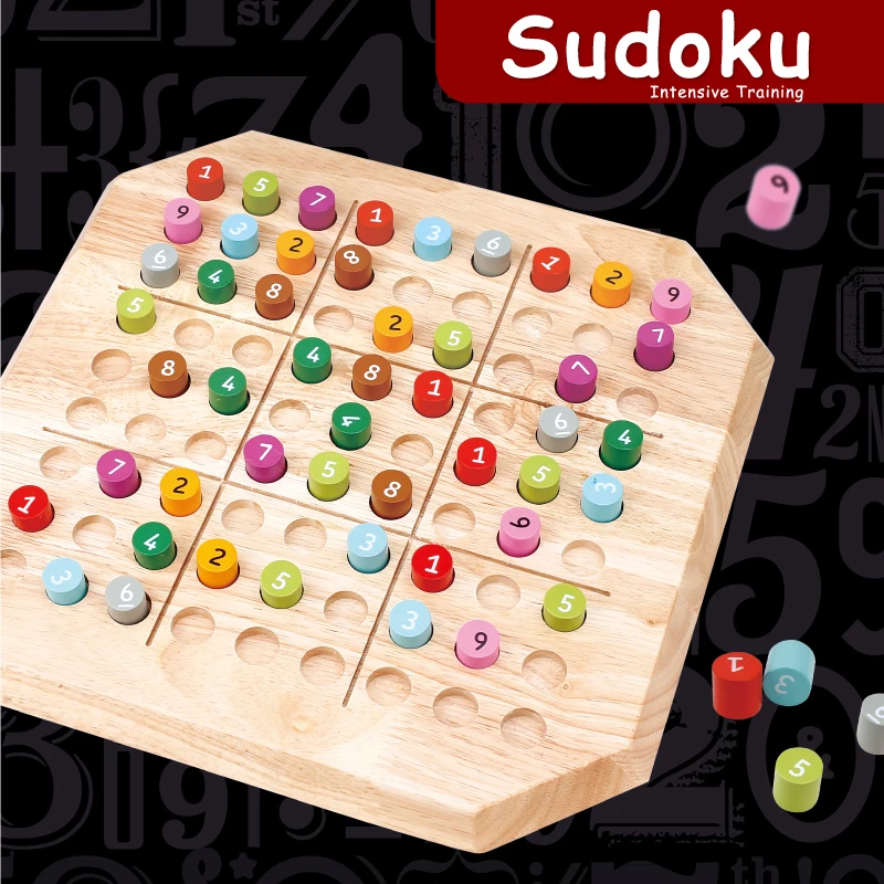 Sudoku Game Sudoku Puzzle Board Game With Wooden Math Brain Teaser Toys Educational Desktop Game Train Logical Thinking Ability
Sudoku Game Sudoku Puzzle Board Game With Wooden Math Brain Teaser Toys Educational Desktop Game Train Logical Thinking Ability