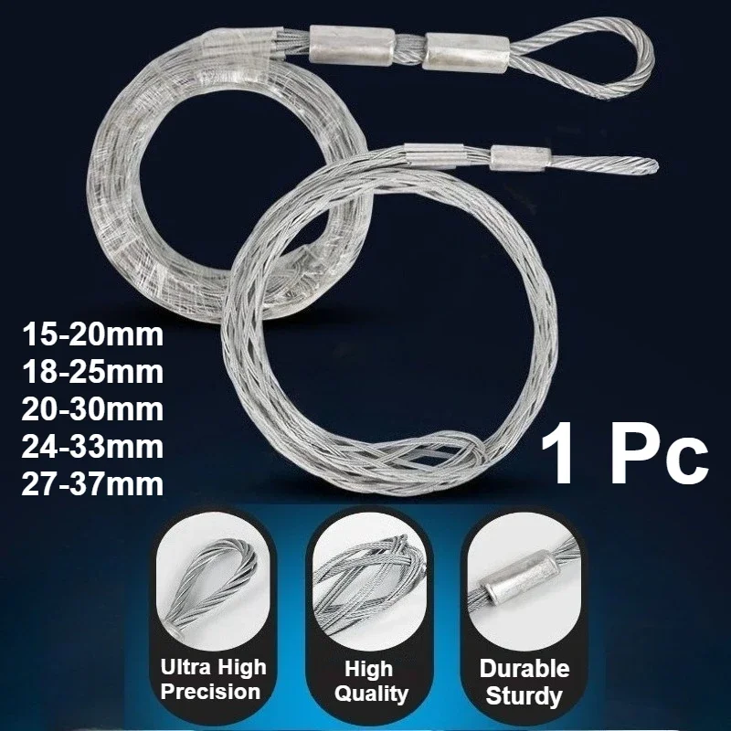 1Pc Cable Pulling Grip for 15-37mm Cable Wire Mesh Puller Socks Grip Anti-slip Single Head Galvanizing Steel Net Cover
1Pc Cable Pulling Grip for 15-37mm Cable Wire Mesh Puller Socks Grip Anti-slip Single Head Galvanizing Steel Net Cover