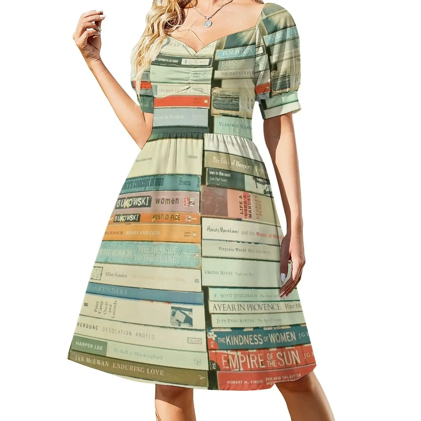 Bookworm Short-Sleeved Dress birthday dress for women luxury 2025 women dresses Dress
Bookworm Short-Sleeved Dress birthday dress for women luxury 2025 women dresses Dress