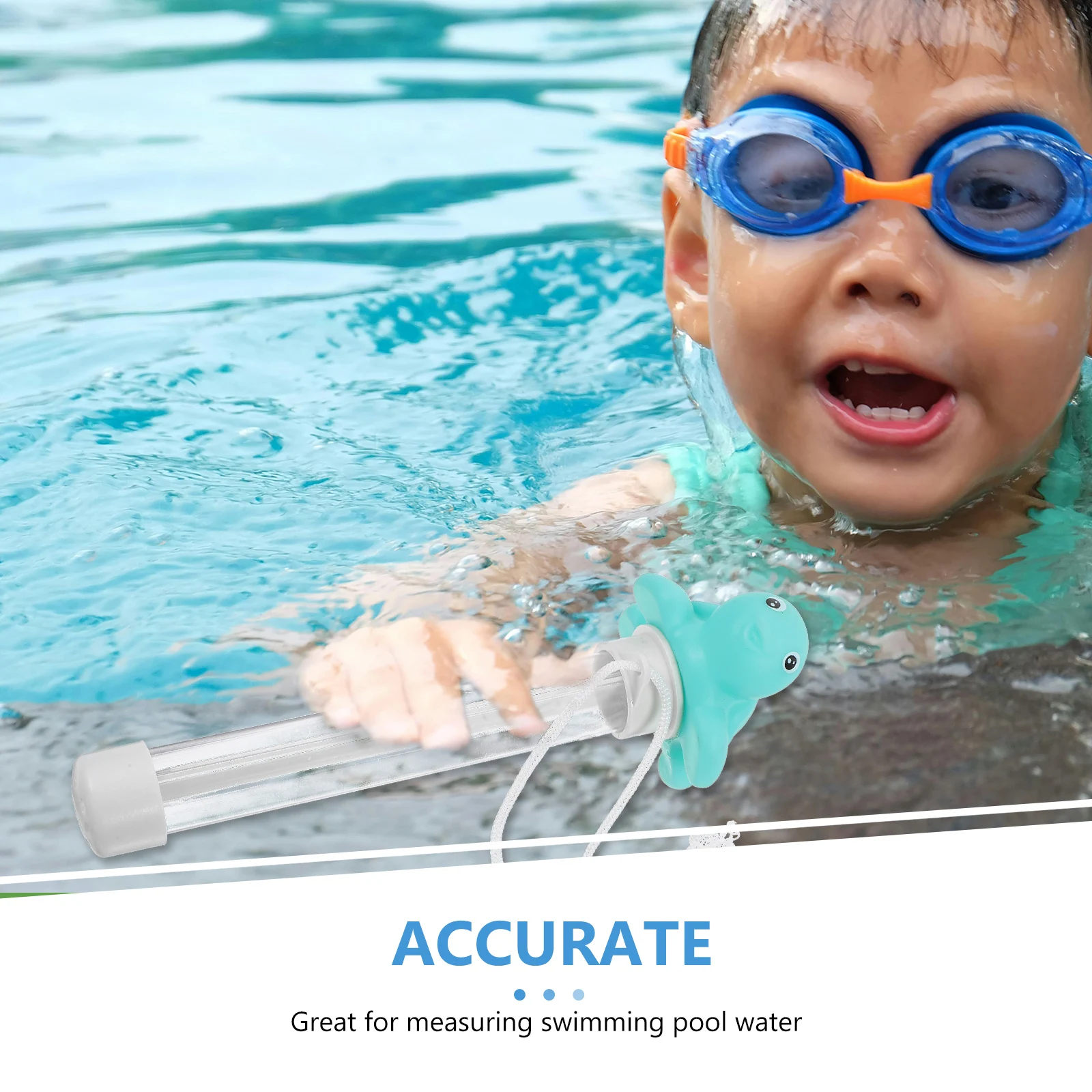 Floating Water Thermometer Large Size Easy Read Pool PVC Cartoon Blue Turtle Bath Temperature Meter for Kids Baby Pool
Floating Water Thermometer Large Size Easy Read Pool PVC Cartoon Blue Turtle Bath Temperature Meter for Kids Baby Pool