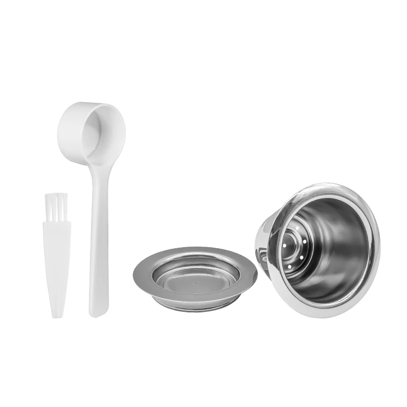 Refill Nespresso Coffee Capsulas Stainless Steel Refillable Nespress Coffee Capsule Reusable Coffee Filters Cup Barista Tool coffee accessories
Refill Nespresso Coffee Capsulas Stainless Steel Refillable Nespress Coffee Capsule Reusable Coffee Filters Cup Barista Tool coffee accessories