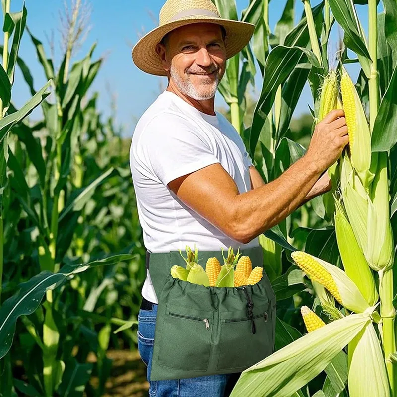 Harvest Apron for Garden Picking Apron Convenient with Waist Belt Gardener Utility Compact Versatile Gardening Apron
Harvest Apron for Garden Picking Apron Convenient with Waist Belt Gardener Utility Compact Versatile Gardening Apron