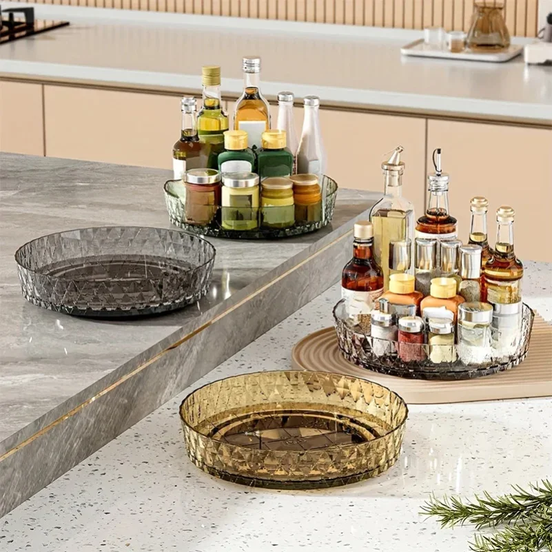 306° Rotatable Multifunctional Storage Shelf for Kitchen Countertop Living Room Fruit Tray Household Seasoning Organizer Rack
306° Rotatable Multifunctional Storage Shelf for Kitchen Countertop Living Room Fruit Tray Household Seasoning Organizer Rack
