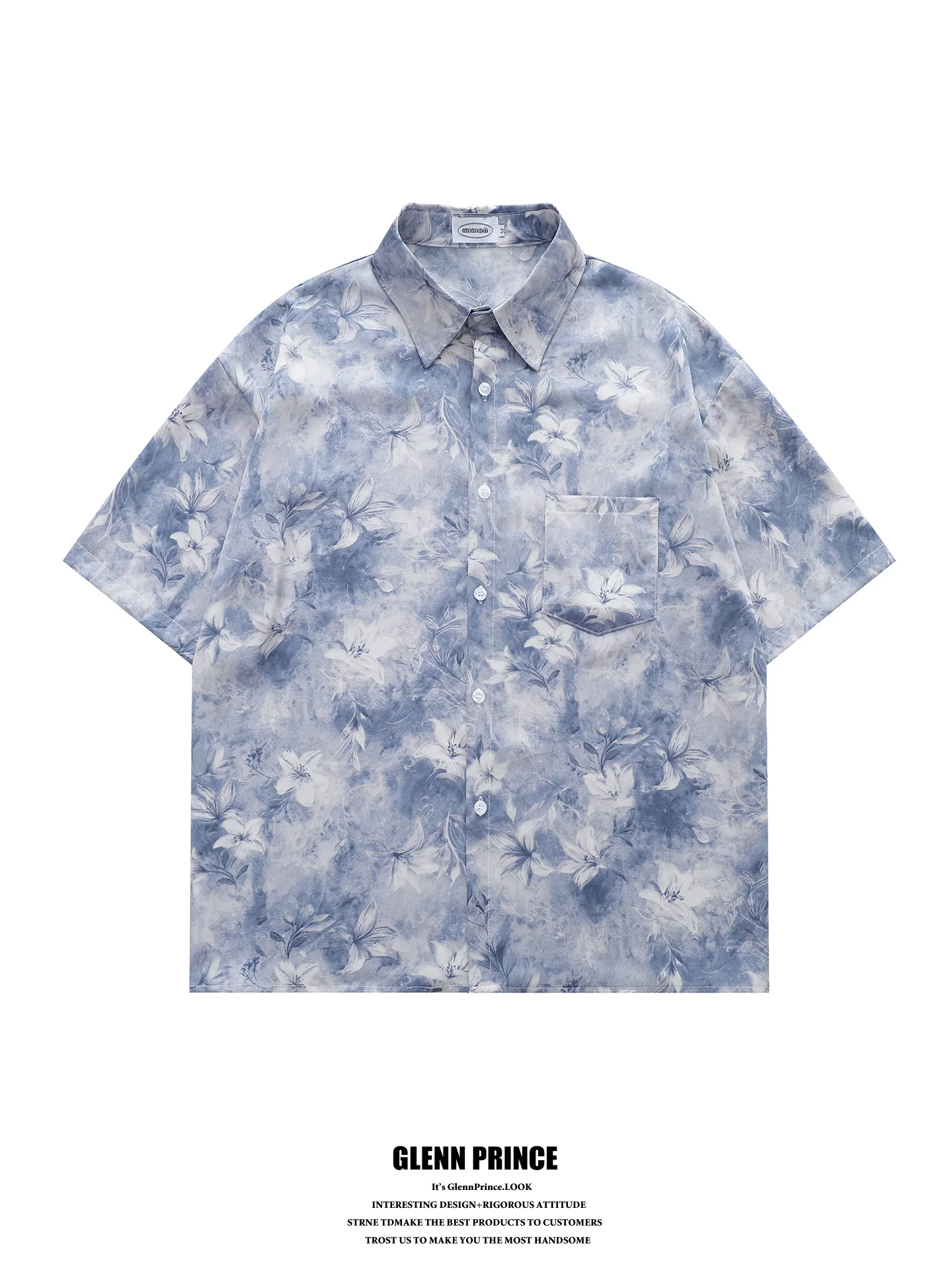 Summer Casual Men's Short Sleeve Shirt Tie Dye Floral Print Hawaiian Beach Vacation Loose Fit Polyester Breathable Shirt
Summer Casual Men's Short Sleeve Shirt Tie Dye Floral Print Hawaiian Beach Vacation Loose Fit Polyester Breathable Shirt