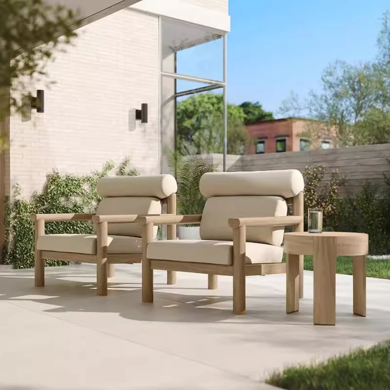!@Modern Chinese Style Single Sofa Chair Outdoor Teak Wood Leisure Set for Hotel Villa Use Durable Waterproof Cushions Rainproof
!@Modern Chinese Style Single Sofa Chair Outdoor Teak Wood Leisure Set for Hotel Villa Use Durable Waterproof Cushions Rainproof