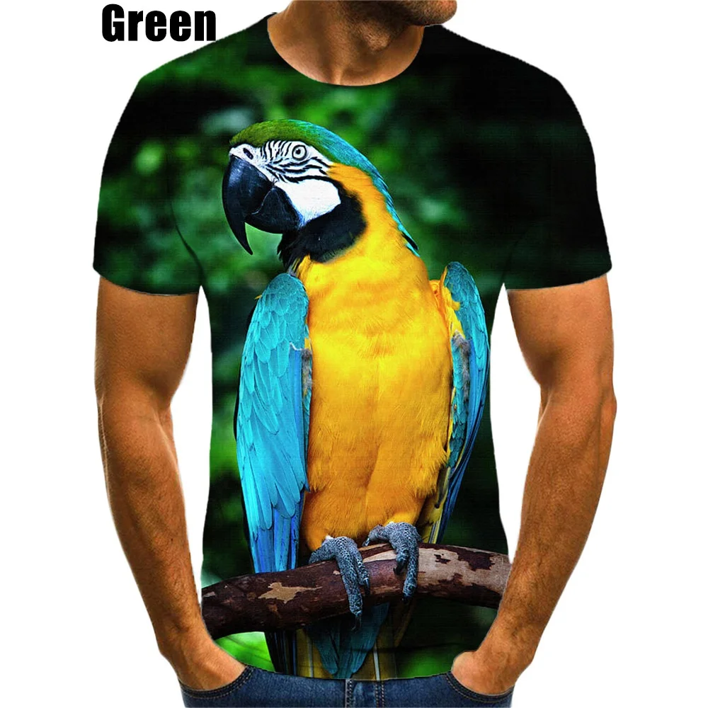 Summer Men/women Casual T Shirt 3D Printed Parrot Flower Tees Hip Hop Tee 3D Print Cool Couple Tops
Summer Men/women Casual T Shirt 3D Printed Parrot Flower Tees Hip Hop Tee 3D Print Cool Couple Tops