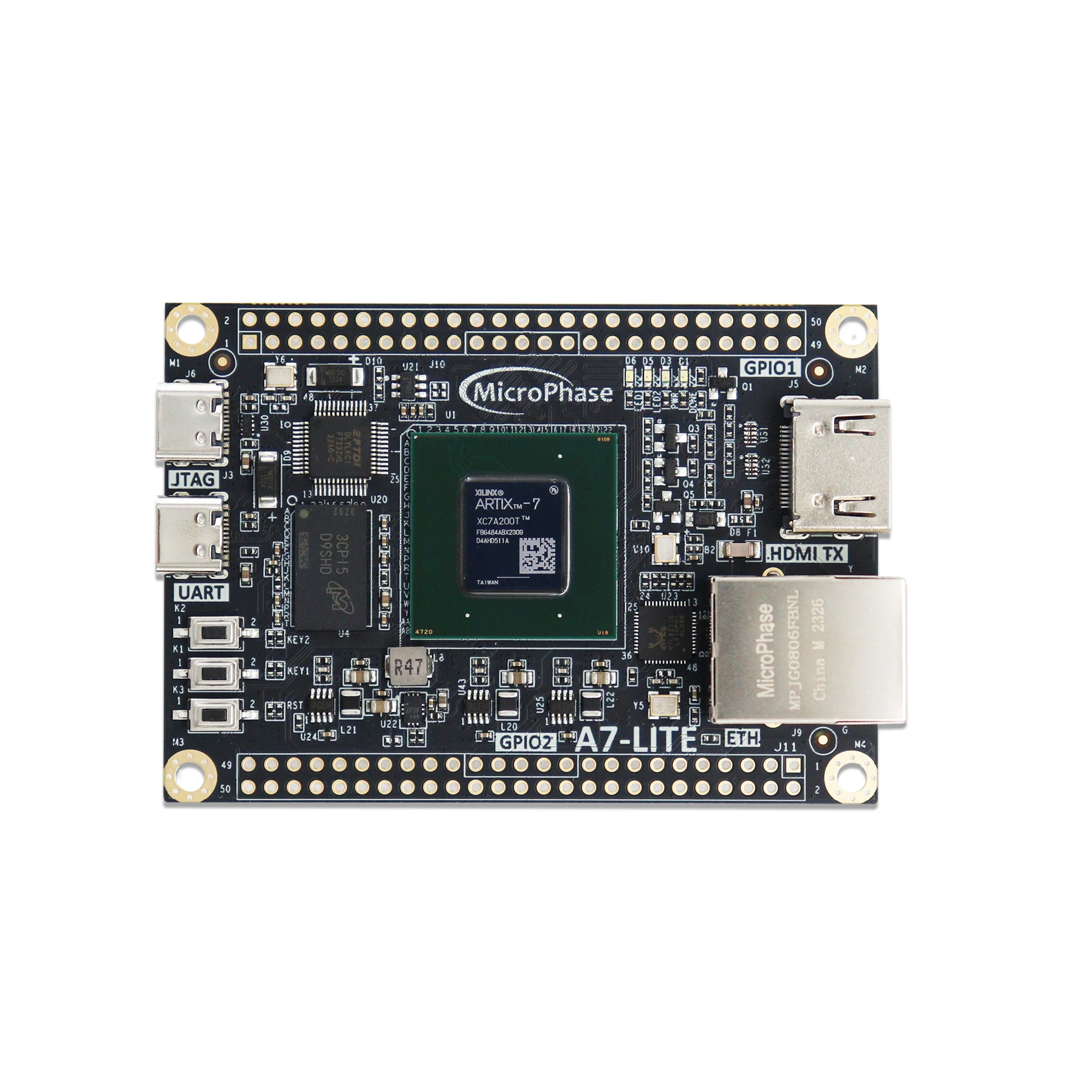 Microphase A7-lite Xilinx Artix-7 Fpga Demo Board Xc7a35t Xc7a100t Ac7a200t Fpga Development Board Kit Core Borad
Microphase A7-lite Xilinx Artix-7 Fpga Demo Board Xc7a35t Xc7a100t Ac7a200t Fpga Development Board Kit Core Borad
