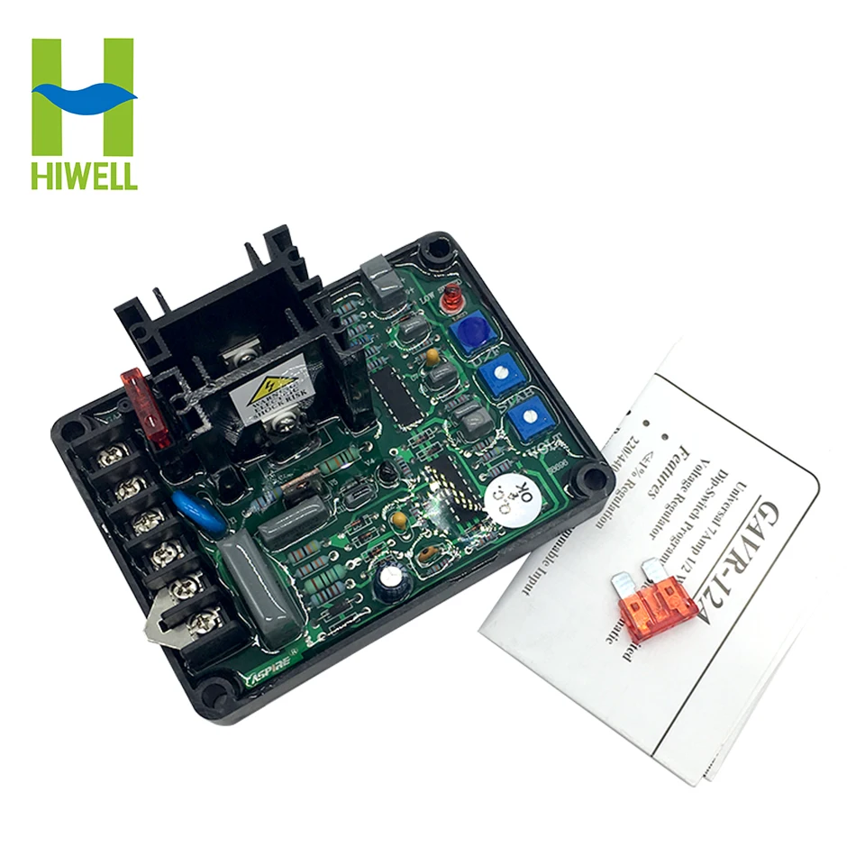 GAVR-12A Automatic Voltage Regulator Brushless Generator Universal Stabilizer AVR GAVR12A
GAVR-12A Automatic Voltage Regulator Brushless Generator Universal Stabilizer AVR GAVR12A