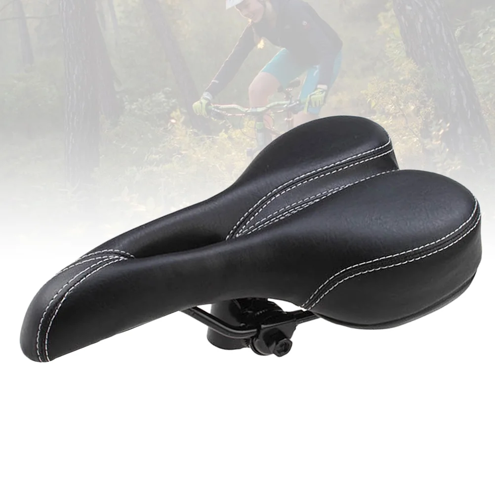 Bike Saddle Comfortable Cycling Seat Cushion Pad for Road Mountain Bike Shockproof Lightweight Easy to Mount Black
Bike Saddle Comfortable Cycling Seat Cushion Pad for Road Mountain Bike Shockproof Lightweight Easy to Mount Black