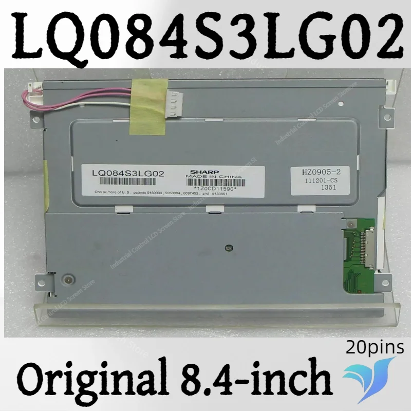Lq084S3Lg02 New Original 8.4inch A+ Quality Lcd Screen Ccfl Tft Lcd Display Module 800:600
Lq084S3Lg02 New Original 8.4inch A+ Quality Lcd Screen Ccfl Tft Lcd Display Module 800:600