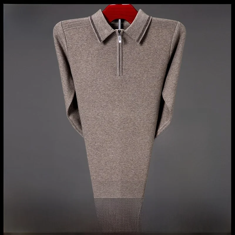 Мужской вязаный шерстяной свитер Pierre Cardin на молнии, осенне-зимний пуловер, повседневный модный стиль
Мужской вязаный шерстяной свитер Pierre Cardin на молнии, осенне-зимний пуловер, повседневный модный стиль