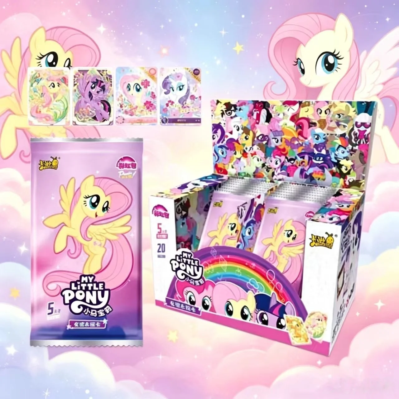 KAYOU Genuine My Little Pony Card Rainbow Bao 3nd Animation Comic Cartoon Periphery Collect Card Toy for Children Holiday Gift
KAYOU Genuine My Little Pony Card Rainbow Bao 3nd Animation Comic Cartoon Periphery Collect Card Toy for Children Holiday Gift