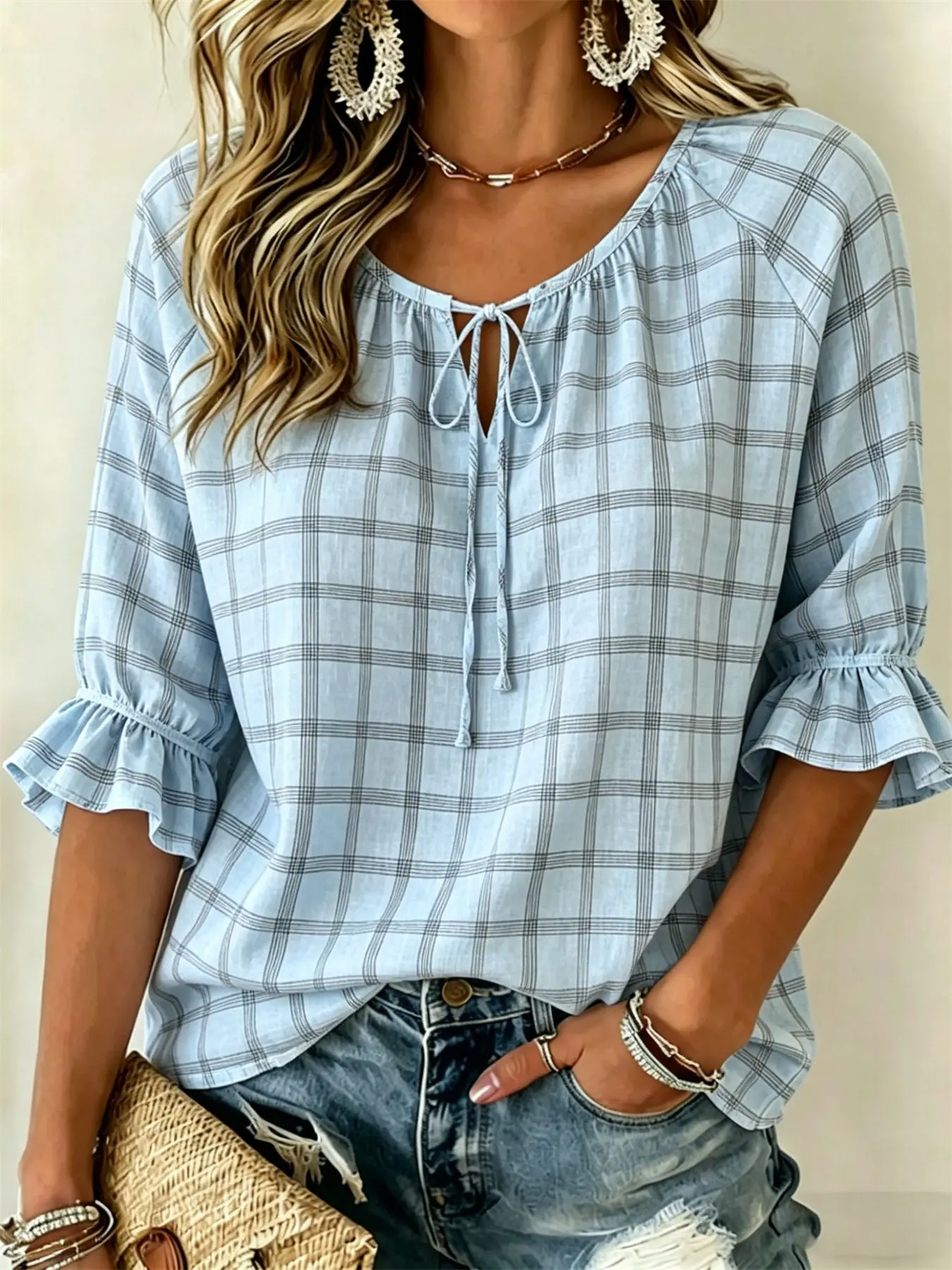 Simple Fashion Women's Loose Blouse, Exquisite Art 3D Print, Soft Comfortable Slimming Outdoor Casual Clothes
Simple Fashion Women's Loose Blouse, Exquisite Art 3D Print, Soft Comfortable Slimming Outdoor Casual Clothes