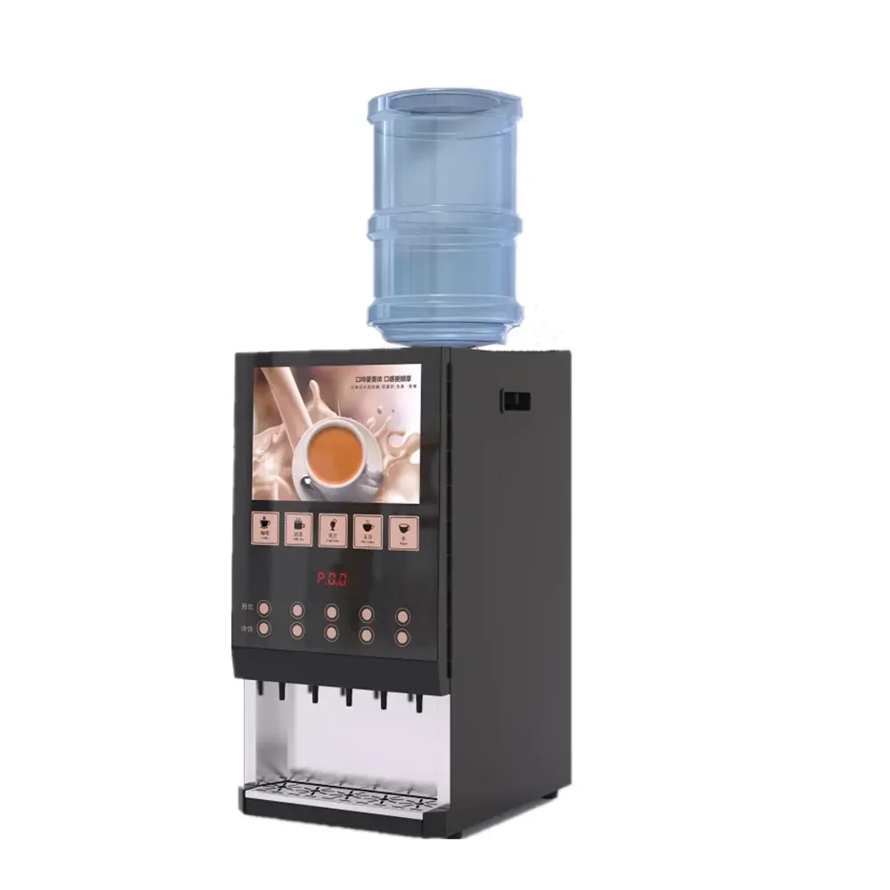 Outdoor Smart Commercial Automatic 5 Flavor Hot Drinks Instant Coffee Vending Machine Coffeemaker
Outdoor Smart Commercial Automatic 5 Flavor Hot Drinks Instant Coffee Vending Machine Coffeemaker