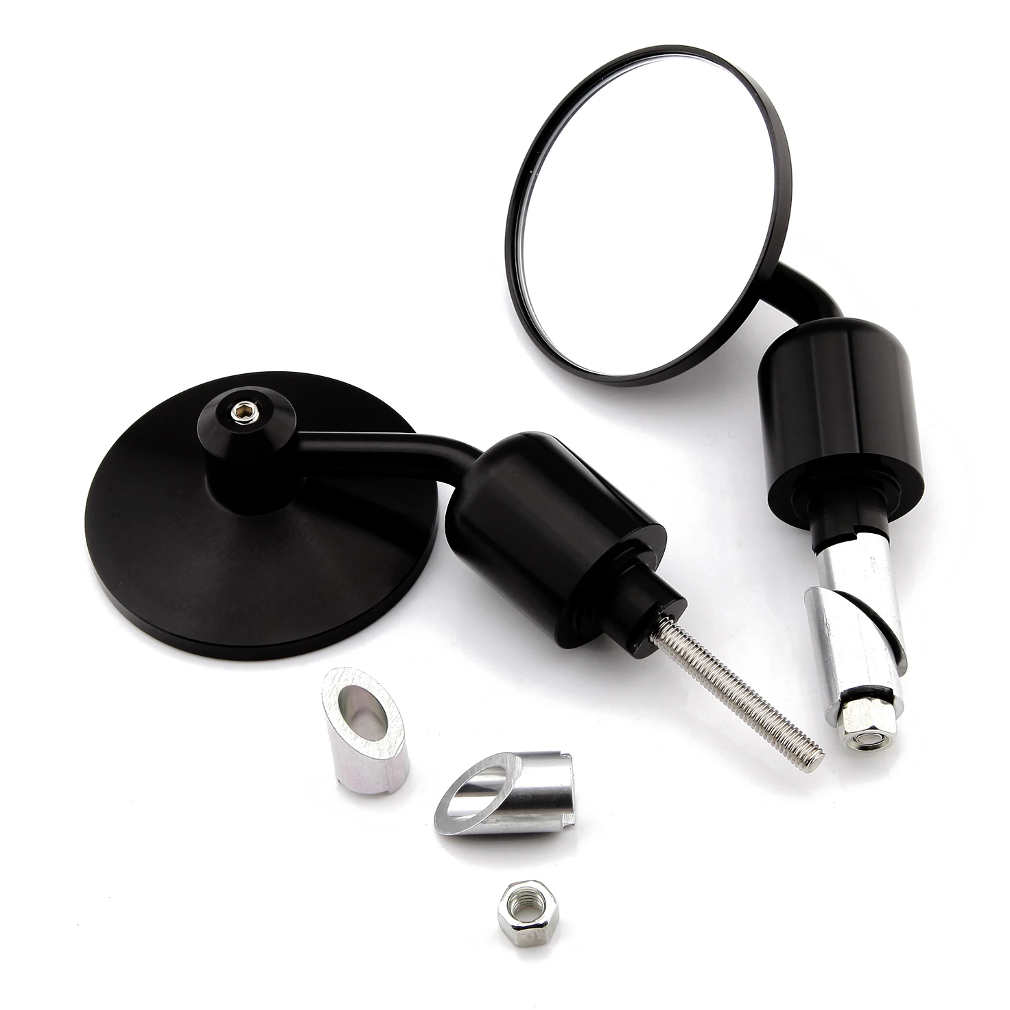 Motorcycle CNC Round Rearview Mirrors Set 7/8" Handle Bar End Mirrors for Honda Kawasaki Suzuki Yamaha Motorcycle Accessory
Motorcycle CNC Round Rearview Mirrors Set 7/8" Handle Bar End Mirrors for Honda Kawasaki Suzuki Yamaha Motorcycle Accessory