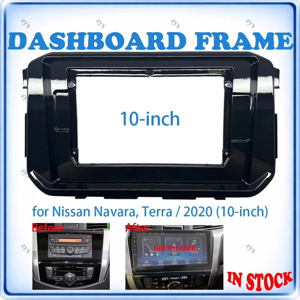 Car Radio Fascia Frame For Nissan Navara & Terra 2020 10 inch With Canbus Decoder & Wiring Harness Car Accessories Plug & Play
Car Radio Fascia Frame For Nissan Navara & Terra 2020 10 inch With Canbus Decoder & Wiring Harness Car Accessories Plug & Play