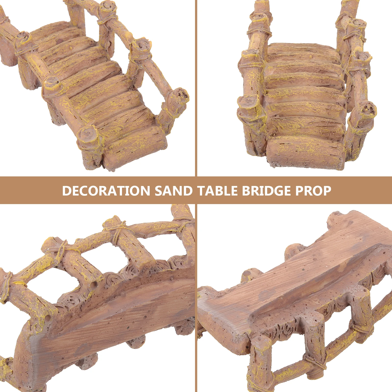 Resin Wooden Sand Table Miniature Model Garden Yard Pond Decor Mini Garden Bridge Model Sand Table Bridge Prop nament
Resin Wooden Sand Table Miniature Model Garden Yard Pond Decor Mini Garden Bridge Model Sand Table Bridge Prop nament