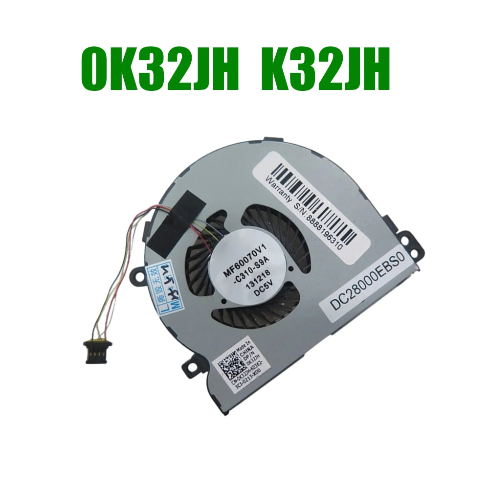 For DELL For Latitude 14 3450 3550 DC28000EBS0 MF60070V1-C310-S9A DFS501105PQ0T FFG8 0K32JH K32JH DC5V 0.4A Laptop CPU Fan
For DELL For Latitude 14 3450 3550 DC28000EBS0 MF60070V1-C310-S9A DFS501105PQ0T FFG8 0K32JH K32JH DC5V 0.4A Laptop CPU Fan
