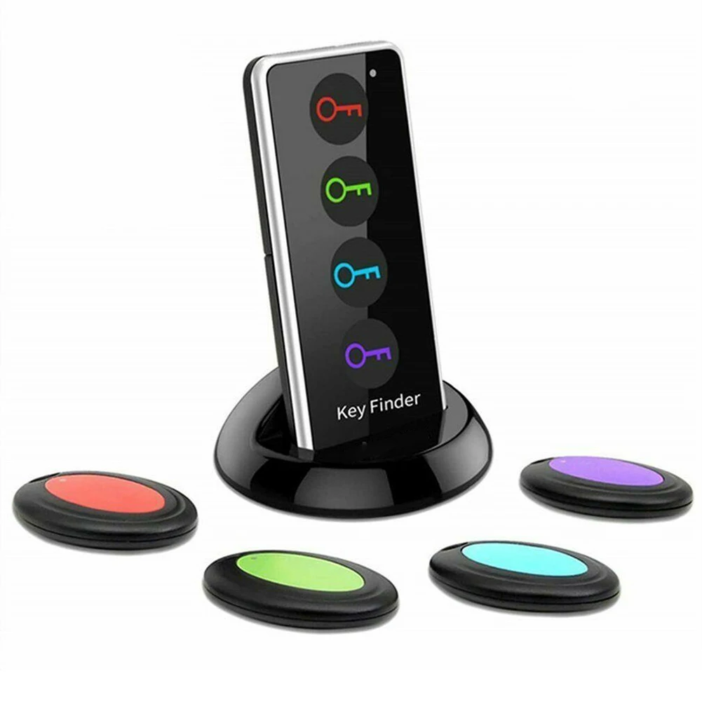 Wireless Remote Control Finder Key Locator w LED Light 4 in 1 Transmitter 4 Receiver Simple Operation No APP Required
Wireless Remote Control Finder Key Locator w LED Light 4 in 1 Transmitter 4 Receiver Simple Operation No APP Required