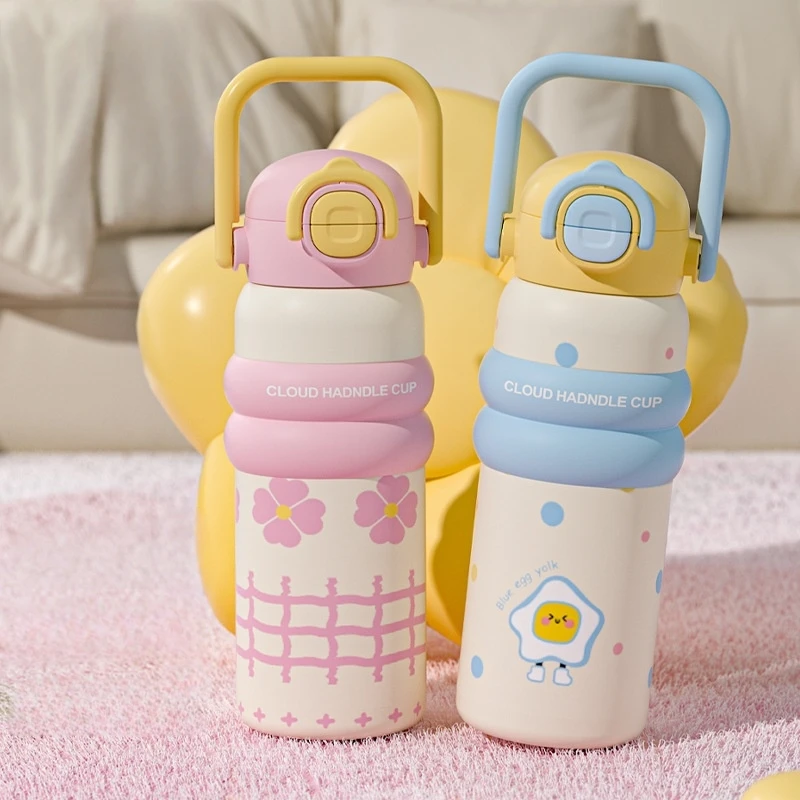 600ml 316 Stainless Steel Bottle Vacuum Flask With Straw Portable Double Drink Student Coffee Tea Cartoon Thermal Water Bottle
600ml 316 Stainless Steel Bottle Vacuum Flask With Straw Portable Double Drink Student Coffee Tea Cartoon Thermal Water Bottle