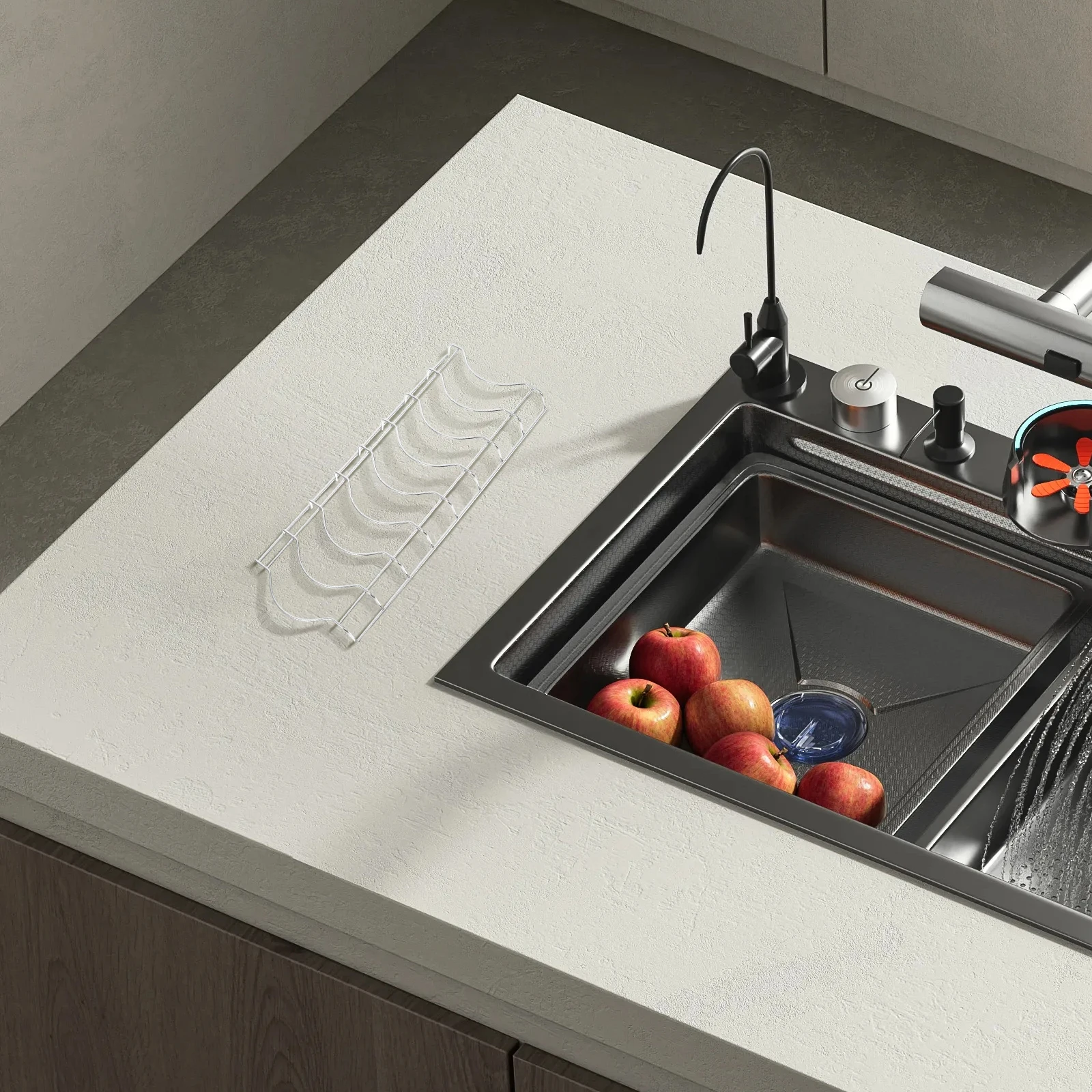 Stainless Steel Dish Rack Drying Plates Kitchen Multi-functional Storage Bowl Drain 8 Compartments Efficient Water Drainage Easy
Stainless Steel Dish Rack Drying Plates Kitchen Multi-functional Storage Bowl Drain 8 Compartments Efficient Water Drainage Easy