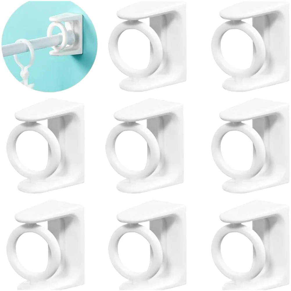  8 шт. вращающихся на 360 градусов самоклеящихся крючков-держателей, регулируемый подвесной кронштейн-кольцо для телескопического треугольного штока
8 шт. вращающихся на 360 градусов самоклеящихся крючков-держателей, регулируемый подвесной кронштейн-кольцо для телескопического треугольного штока