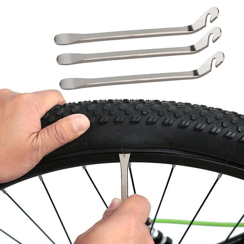 1pcs Bike Tire Lever Stainless Steel Mountain Road Bicycle Wheel Remover Cycling Repair Tool Mtb Tire Lever Pry Up Tool
1pcs Bike Tire Lever Stainless Steel Mountain Road Bicycle Wheel Remover Cycling Repair Tool Mtb Tire Lever Pry Up Tool