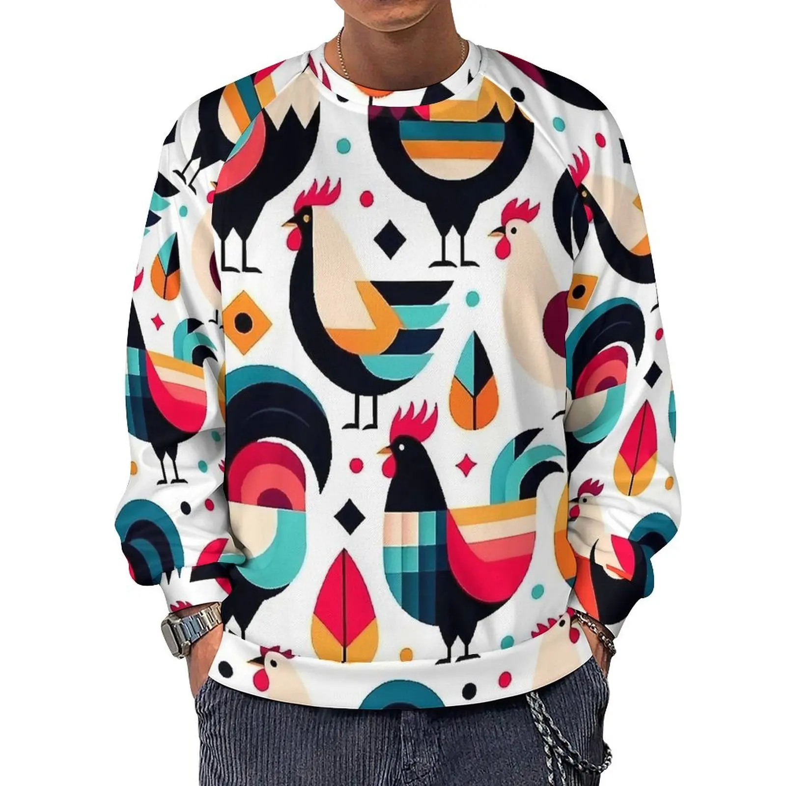 Rooster Chickens Hen Fashion Hoodies Autumn Abstract Animal Streetwear Sweatshirts Man Vintage Graphic Oversize Hoodie
Rooster Chickens Hen Fashion Hoodies Autumn Abstract Animal Streetwear Sweatshirts Man Vintage Graphic Oversize Hoodie