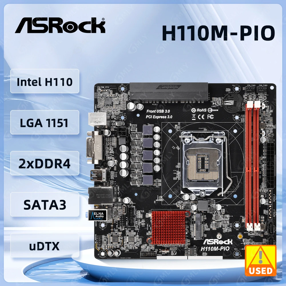 Материнская плата ASROCK H110M-PIO LGA 1151, Intel H110 DDR4 32G, поддержка 6100 6400 7300 7700 7100 6500 G4600 7600 процессор uDTX
Материнская плата ASROCK H110M-PIO LGA 1151, Intel H110 DDR4 32G, поддержка 6100 6400 7300 7700 7100 6500 G4600 7600 процессор uDTX