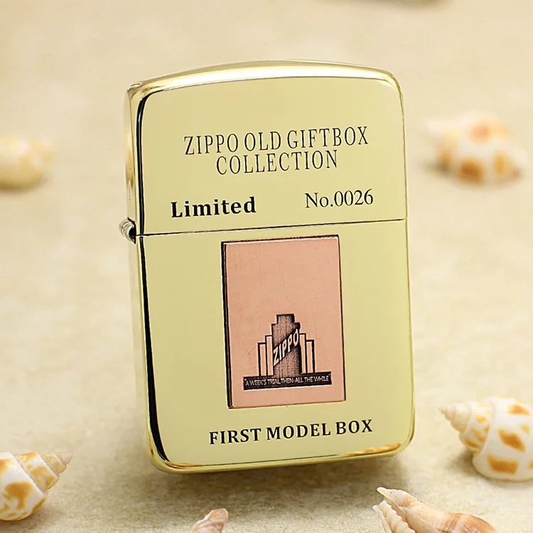 Genuine Zippo Limited edition building oil lighter copper windproof cigarette Kerosene lighters Gift anti-counterfeiting code
Genuine Zippo Limited edition building oil lighter copper windproof cigarette Kerosene lighters Gift anti-counterfeiting code