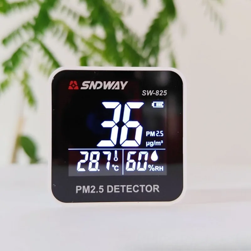 PM2.5 Monitor Air Quality MonitorDetector Electrical Mini Temperature Humidity Gas Analyzer Digital Gas Detector
PM2.5 Monitor Air Quality MonitorDetector Electrical Mini Temperature Humidity Gas Analyzer Digital Gas Detector