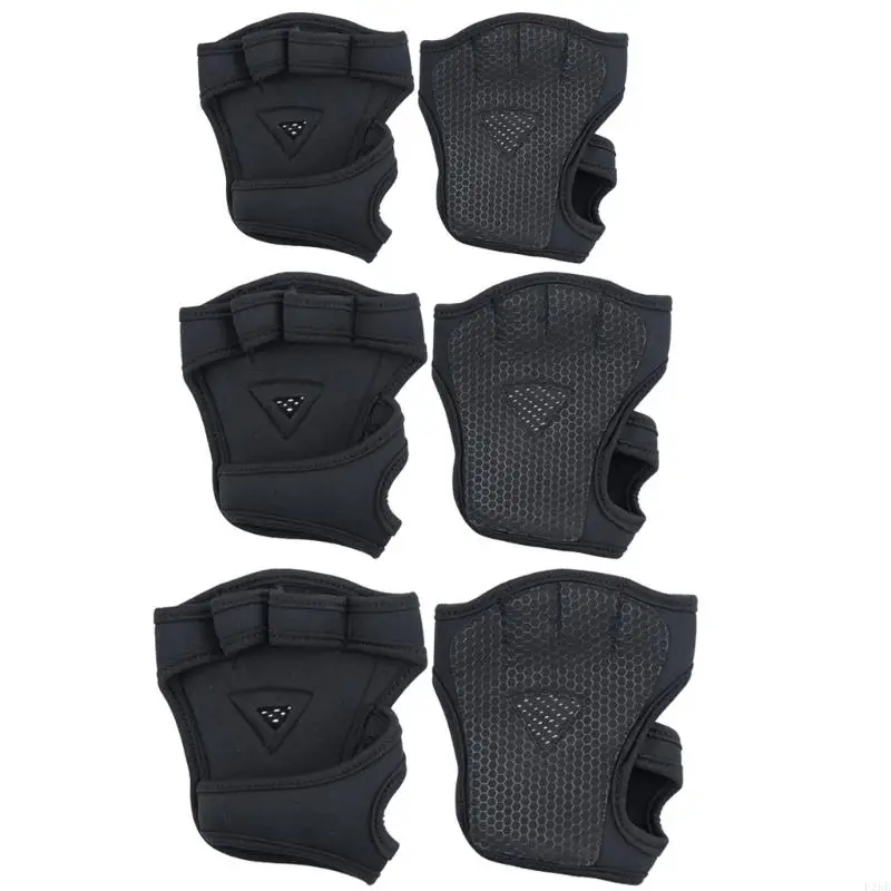 2Pcs Four Finger Fitness Exercise Gloves Breathable Workout Grip Gloves Non-slip Silicone Men Women Weightlifting Gloves
2Pcs Four Finger Fitness Exercise Gloves Breathable Workout Grip Gloves Non-slip Silicone Men Women Weightlifting Gloves