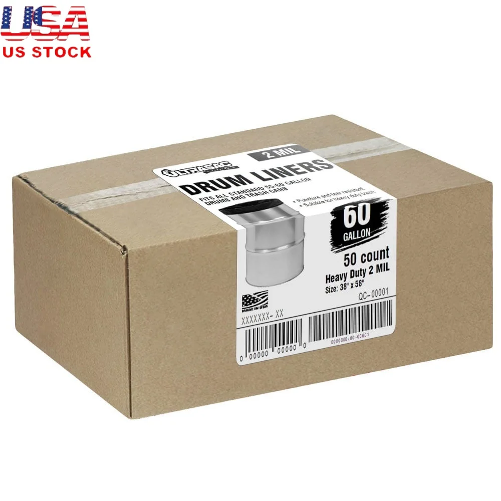 Сверхмощные мешки для мусора на 55 галлонов, 50 шт., 2 мил, толстые, устойчивые к проколам, промышленные вкладыши, коммерческое домашнее использование
Сверхмощные мешки для мусора на 55 галлонов, 50 шт., 2 мил, толстые, устойчивые к проколам, промышленные вкладыши, коммерческое домашнее использование