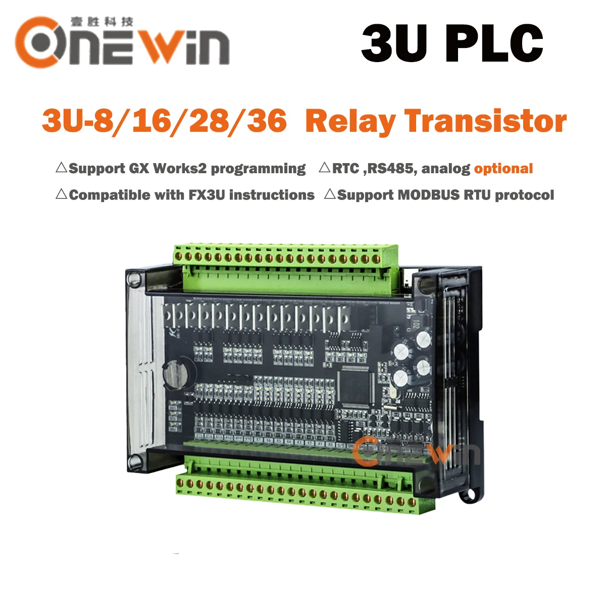 HK-FX3U-PLC 8MT/MR 16MT/MR 28MT/MR 36MT/MR Промышленный программируемый контроллер Плата управления Транзисторное реле Аналоговый импульсный тип-C
HK-FX3U-PLC 8MT/MR 16MT/MR 28MT/MR 36MT/MR Промышленный программируемый контроллер Плата управления Транзисторное реле Аналоговый импульсный тип-C