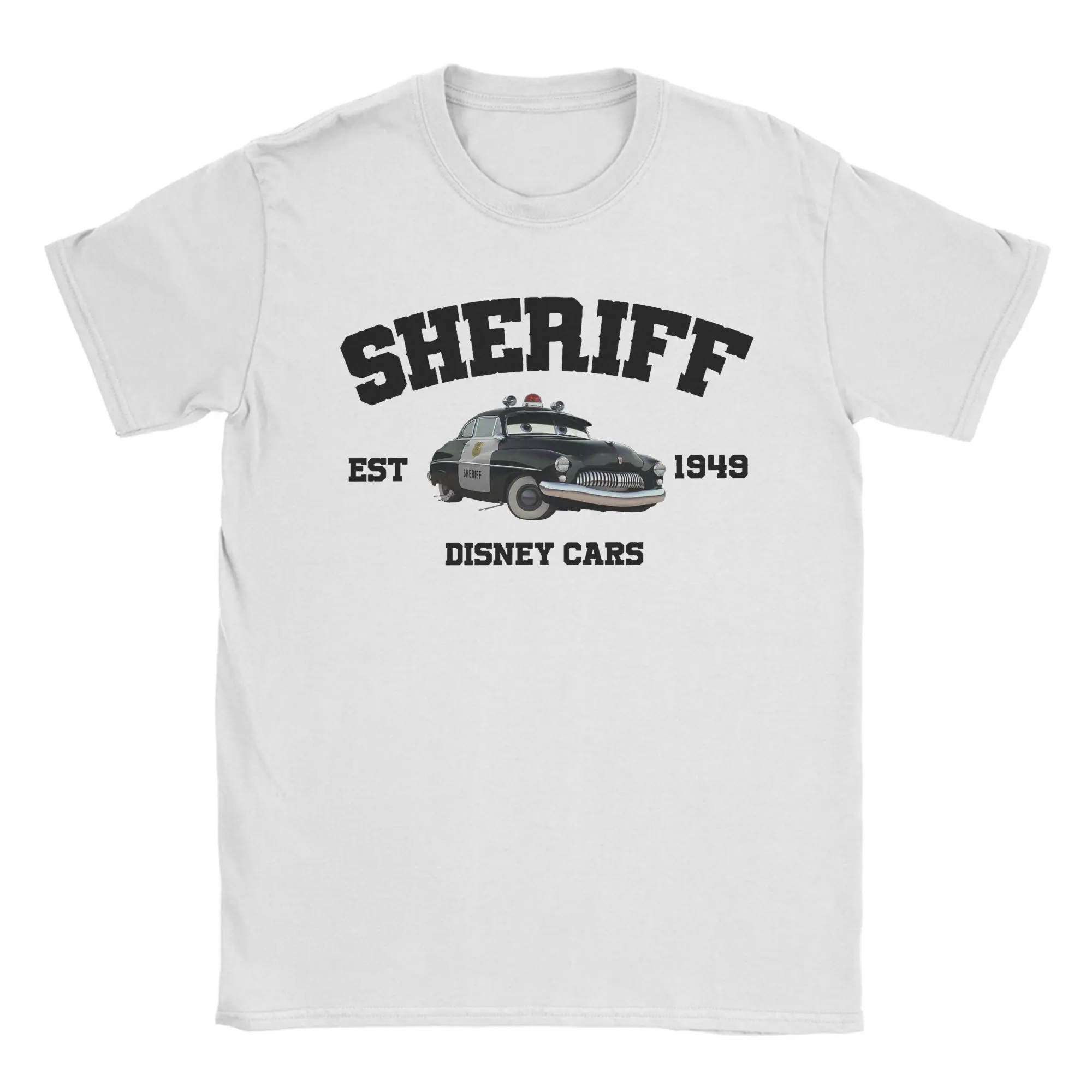 Men Women's T-Shirt Sheriff Est 1949 Lightning McQueen T-Shirts Hip Hop Summer Tee Shirt Pure Cotton Tops Birthday Present
Men Women's T-Shirt Sheriff Est 1949 Lightning McQueen T-Shirts Hip Hop Summer Tee Shirt Pure Cotton Tops Birthday Present
