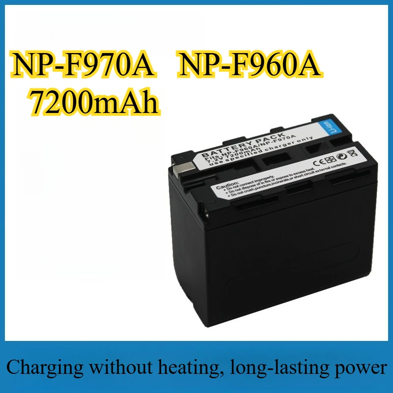 7200mAh NP-F970A Battery for Sony Z90 Z150 Camcorder Long Extended Recording Time for Broadcasting Documentary Film Making
7200mAh NP-F970A Battery for Sony Z90 Z150 Camcorder Long Extended Recording Time for Broadcasting Documentary Film Making