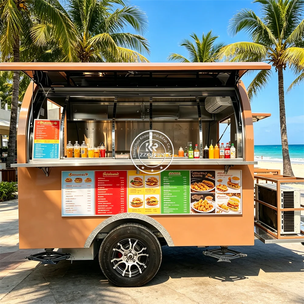 Mobile Kitchen Trailer Street Ice Cream Cart Concession Food Trailer BBQ Bubble Tea Snack Food Truck With Premium Equipment
Mobile Kitchen Trailer Street Ice Cream Cart Concession Food Trailer BBQ Bubble Tea Snack Food Truck With Premium Equipment