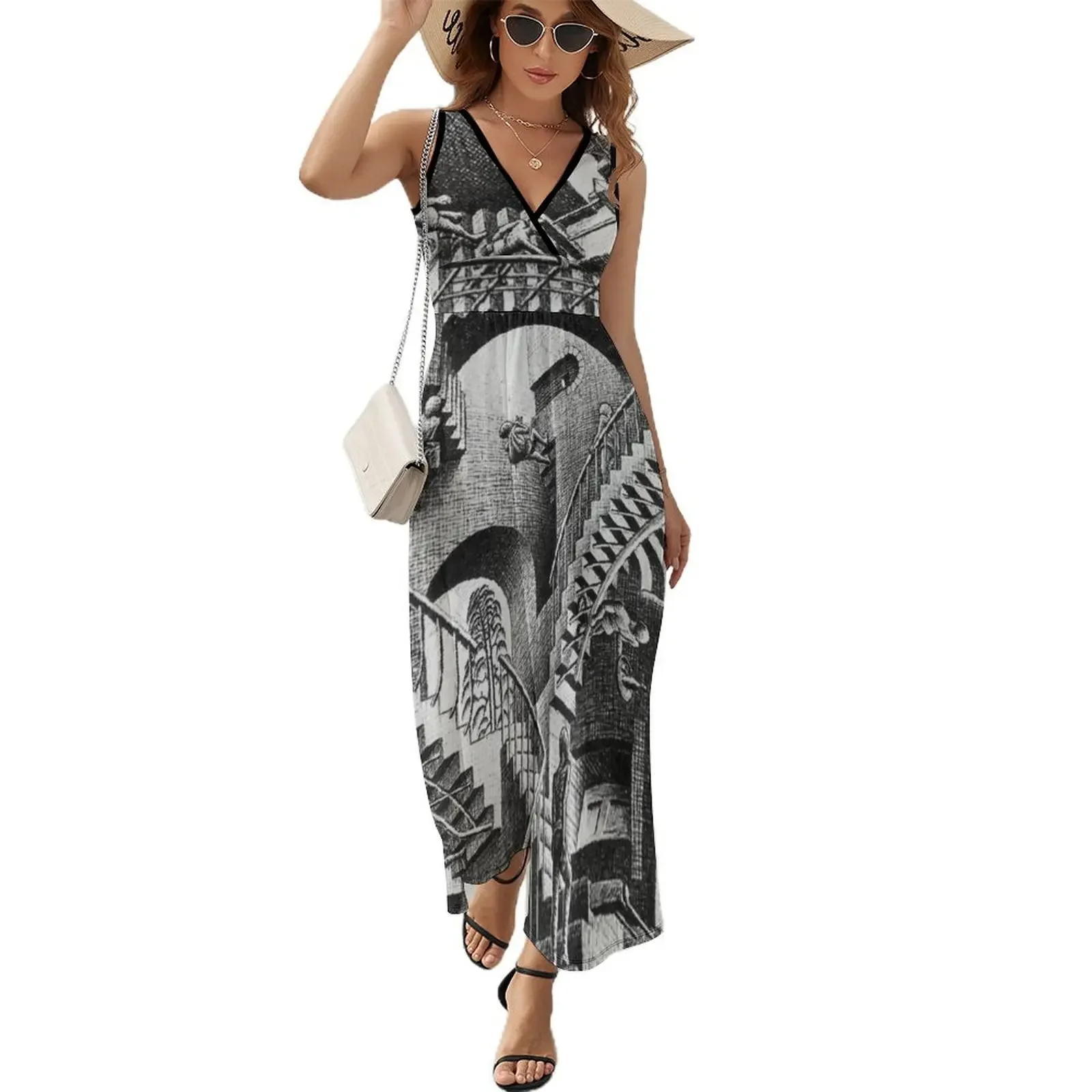 Optical Illusions Short-Sleeved Dress loose summer dress dress summer Clothing female evening ladies
Optical Illusions Short-Sleeved Dress loose summer dress dress summer Clothing female evening ladies