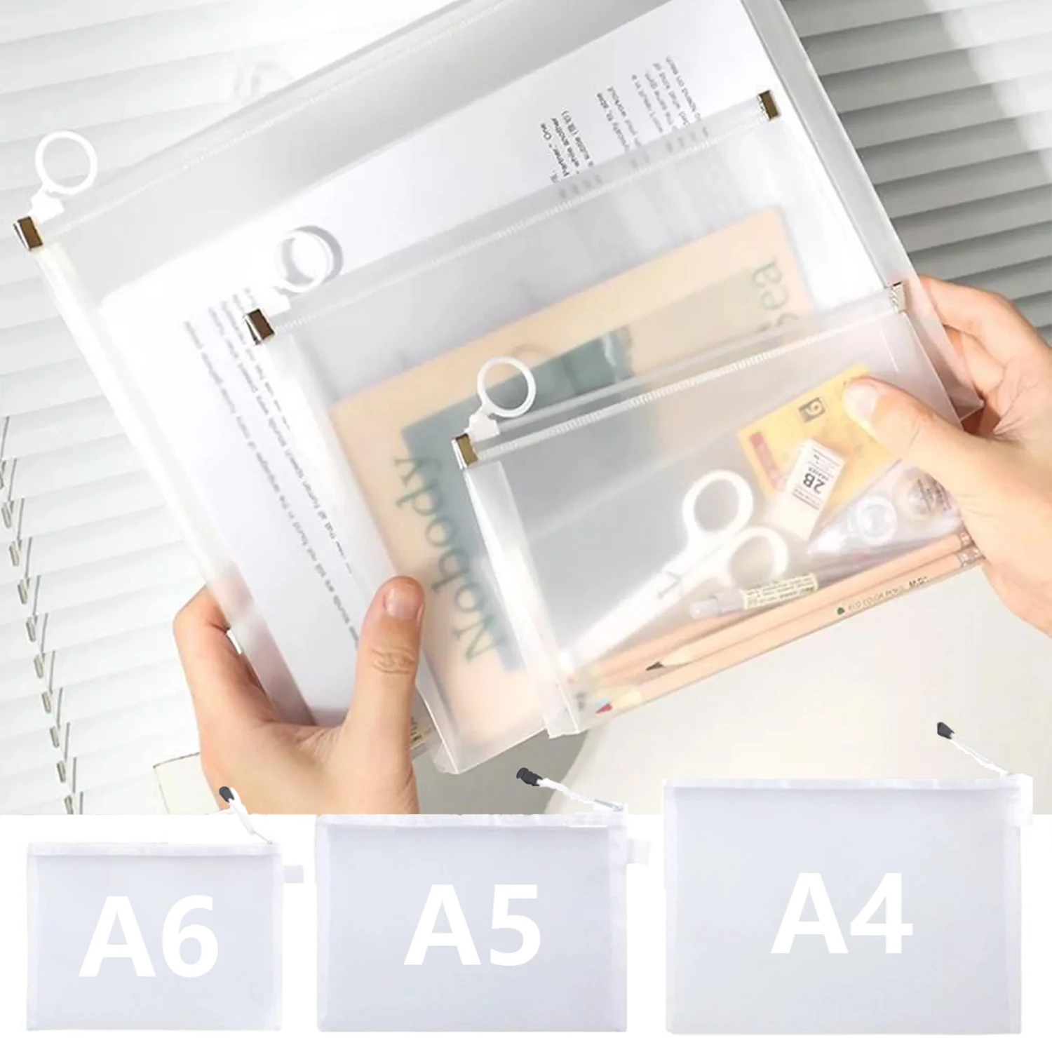 Mesh Zipper Pouch Clear Document Bag A4/A5/A6 Cosmetic Toy Storage Bag Small Toy Special Classification Bag 파우치 가방 косметичка
Mesh Zipper Pouch Clear Document Bag A4/A5/A6 Cosmetic Toy Storage Bag Small Toy Special Classification Bag 파우치 가방 косметичка