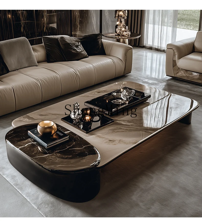 HJ light luxury microcrystalline stone coffee table TV cabinet combination home modern villa simple modern high-end furniture
HJ light luxury microcrystalline stone coffee table TV cabinet combination home modern villa simple modern high-end furniture