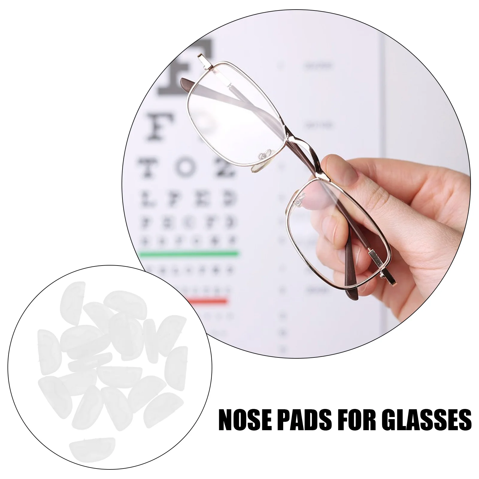 10 Pairs Glasses Nose Pads Silicone Soft Comfortable Anti Slip Eyeglass Repair Parts Supplies Optical Accessories 
10 Pairs Glasses Nose Pads Silicone Soft Comfortable Anti Slip Eyeglass Repair Parts Supplies Optical Accessories